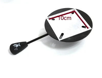 Round 10-10cm-Proof Деталь для офисного стула, пластина для сиденья, нижняя база, сменный механизм управления рычагом наклона, триггер для управления высотой - Цвет: Round 10-10cm-Proof