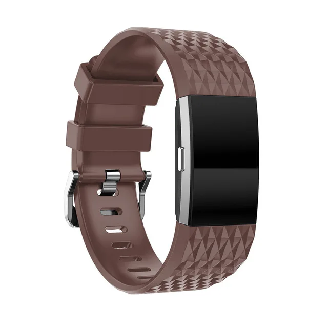 (12 цветов Алмазный Узор) Спортивные Сменные силиконовые ремешки для пульса