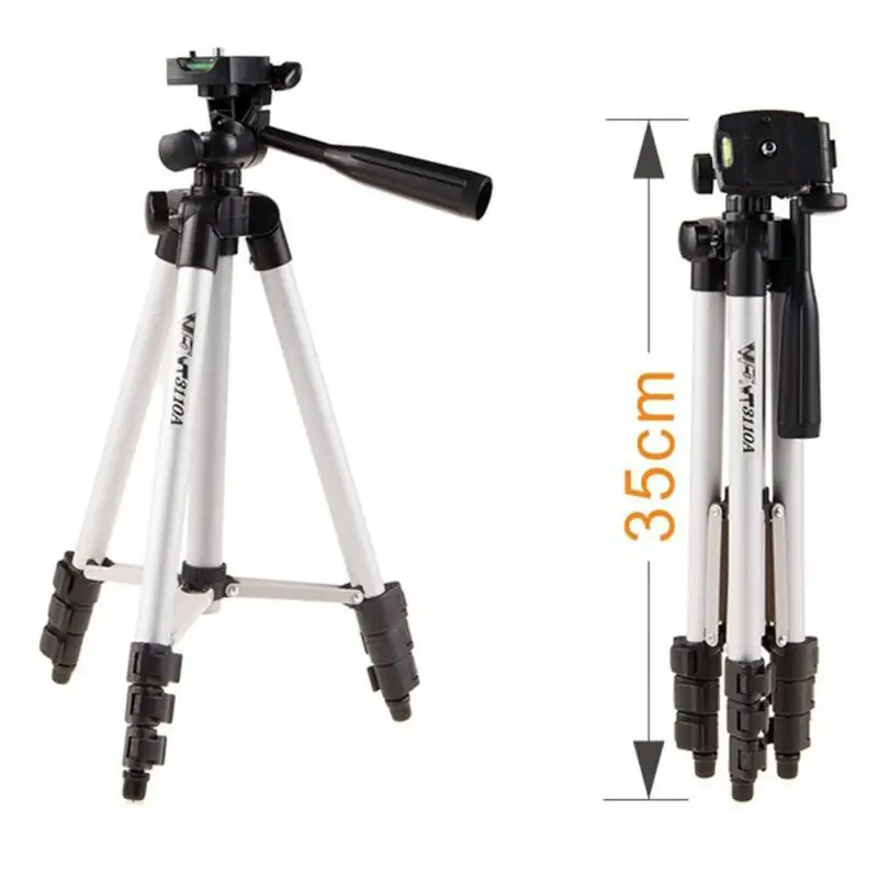 Гибкая Портативный Алюминий Камера штатив Mini DV Стенд фото монопод для Canon Nikon