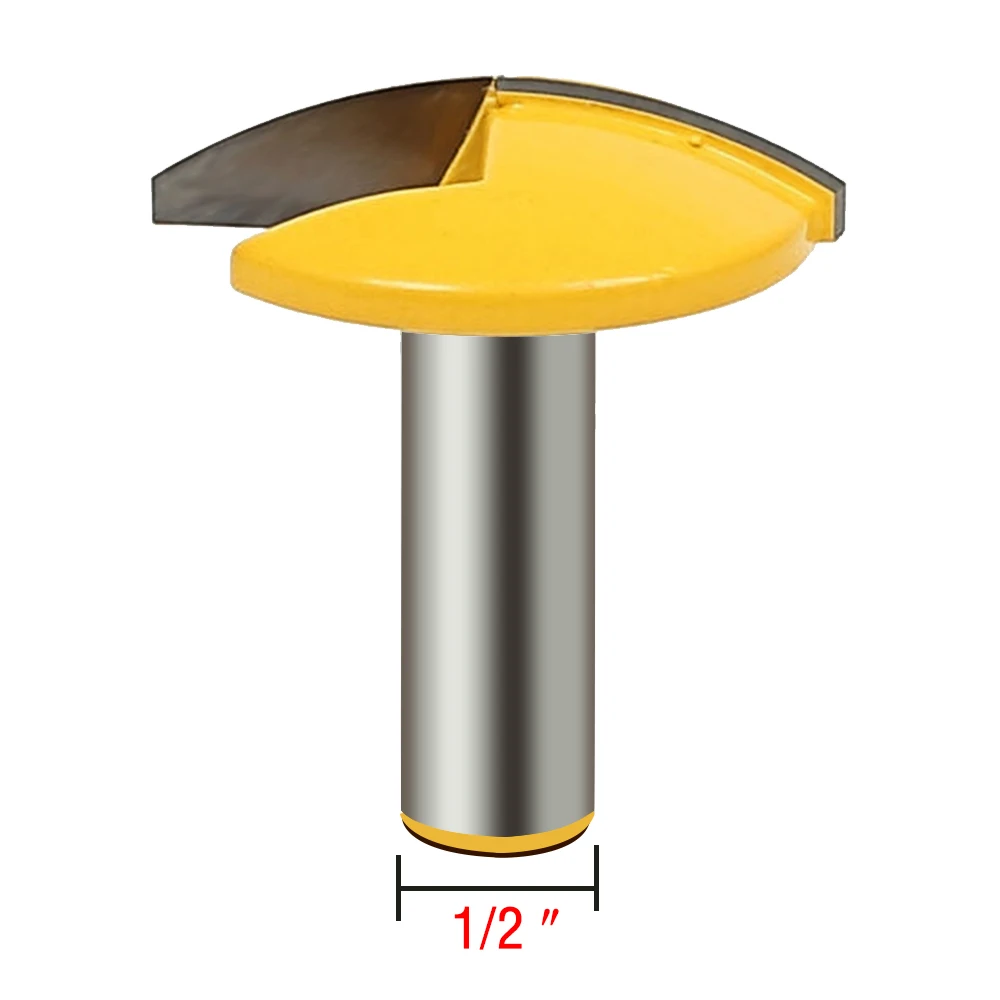 1/2 " 1/4 &quotShank 1-3/4" Wide Carbide Alloy Small Round Bowl Router Bit Woodwork Milling Cutter Tool Drill | Инструменты