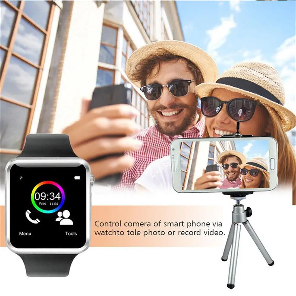 Смарт-часы с камерой sim-карты наручные часы Bluetooth Smartwatch Relogio для Apple samsung huawei pk DZ09 X6