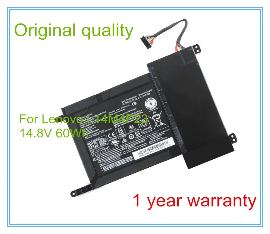 Оригинальный аккумулятор L14M4P23 14 8 В 60 Вт ч для Y700-17iSK 5B10H2208 4 высокое качество