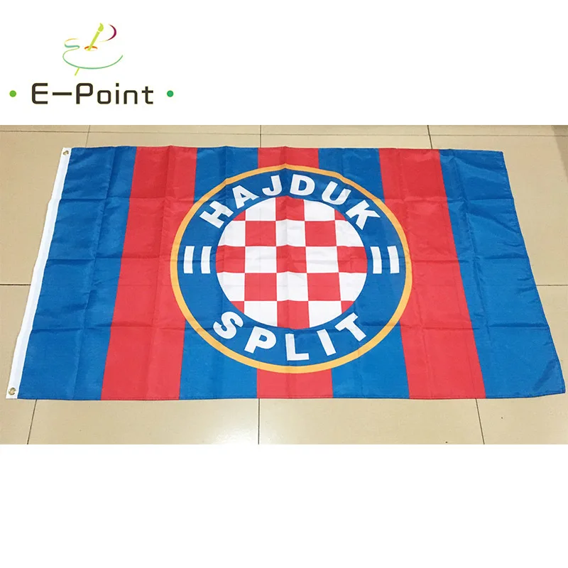Croatia HNK Hajduk 3ft* 5ft(90*150 см) размер рождественские украшения для домашнего флага баннер подарки