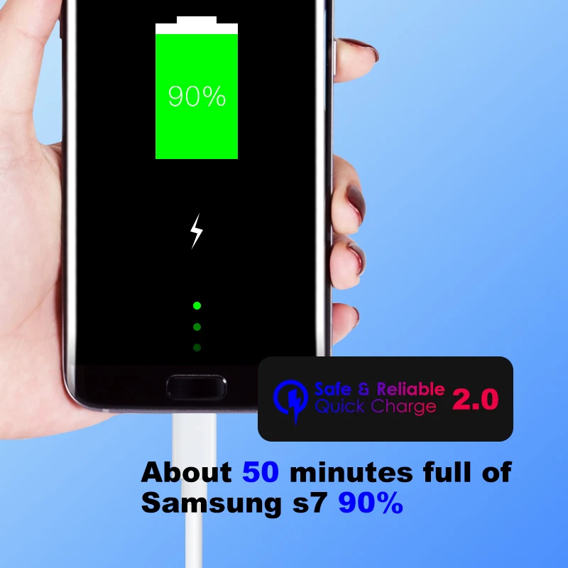 Кабель Micro usb Lungfish для быстрой зарядки и передачи данных кабель Samsung Huawei Xiaomi LG Andriod