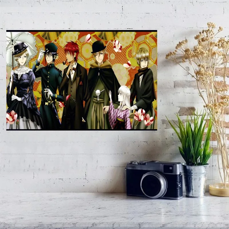 Custom K-Project Silk Light Canvas Home Room Wall Print Decor room decoration DIY gift Drop Shipping | Дом и сад