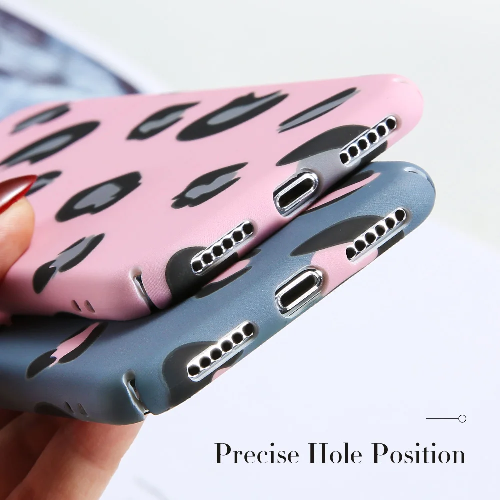 KISSCASE чехол с леопардовым принтом для samsung Galaxy S8 S9 примечание 9 8 S7 светящийся край