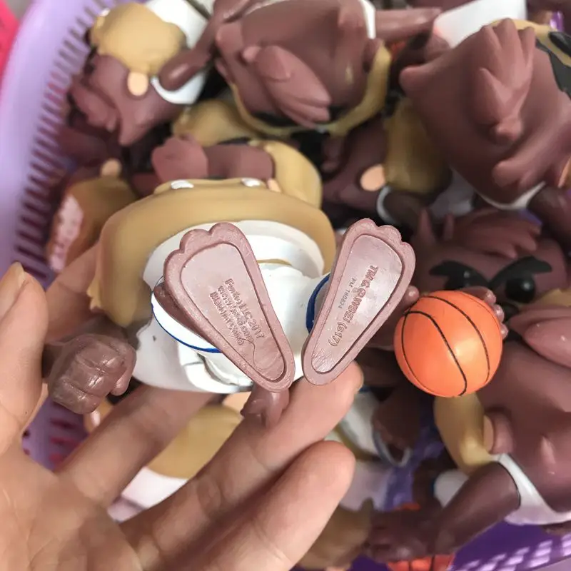10 шт./компл. несовершенной Funko POP секундной стрелки пространство Варенье таз с Баскетбол Виниловая фигурка Коллекционная модель игрушка