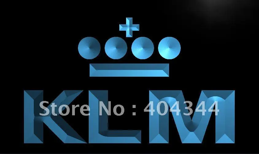 

LG170- KLM Royal Dutch Airlines LED Neon Light Sign