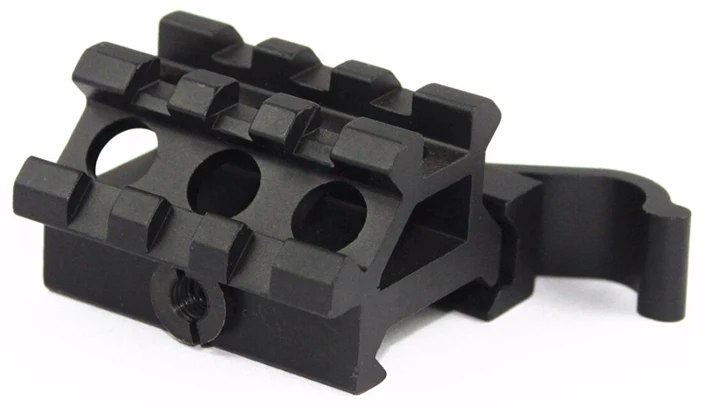 Airsoft компактный угол офсета быстросъемное тактическое крепление двойной Picatinny Rail
