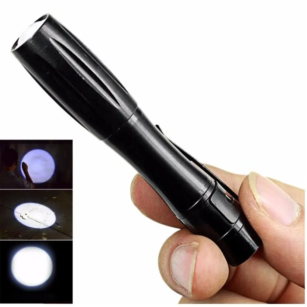 Mini LED Flashlight Battery-Powered Handheld Pen Light Tactical Torch for Medical Camping and Outdoor | Лампы и освещение