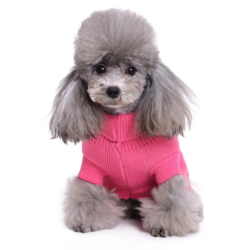 Новинка осенне-зимние шерстяные свитера для собак рождественский вязаный свитер