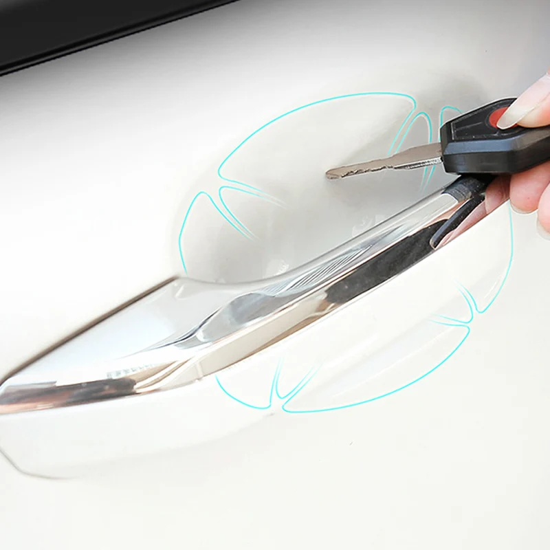 2020 Горячая автомобильная ручка защитные наклейки аксессуары для opel astra h golf 4 ford