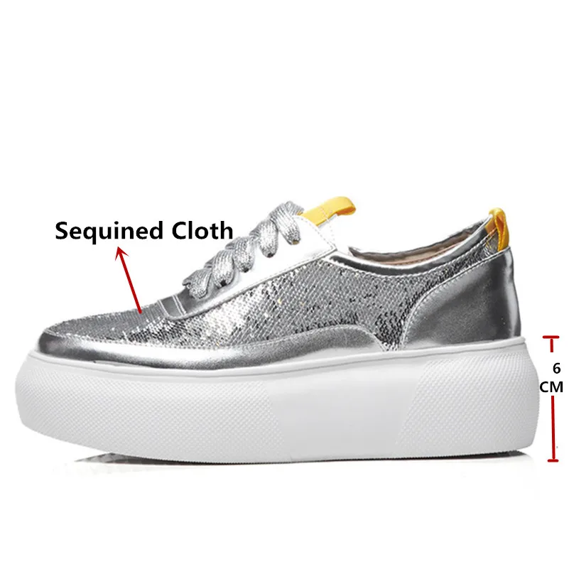 Женская обувь на плоской подошве FEDONAS черная повседневная шнурках с закругленным