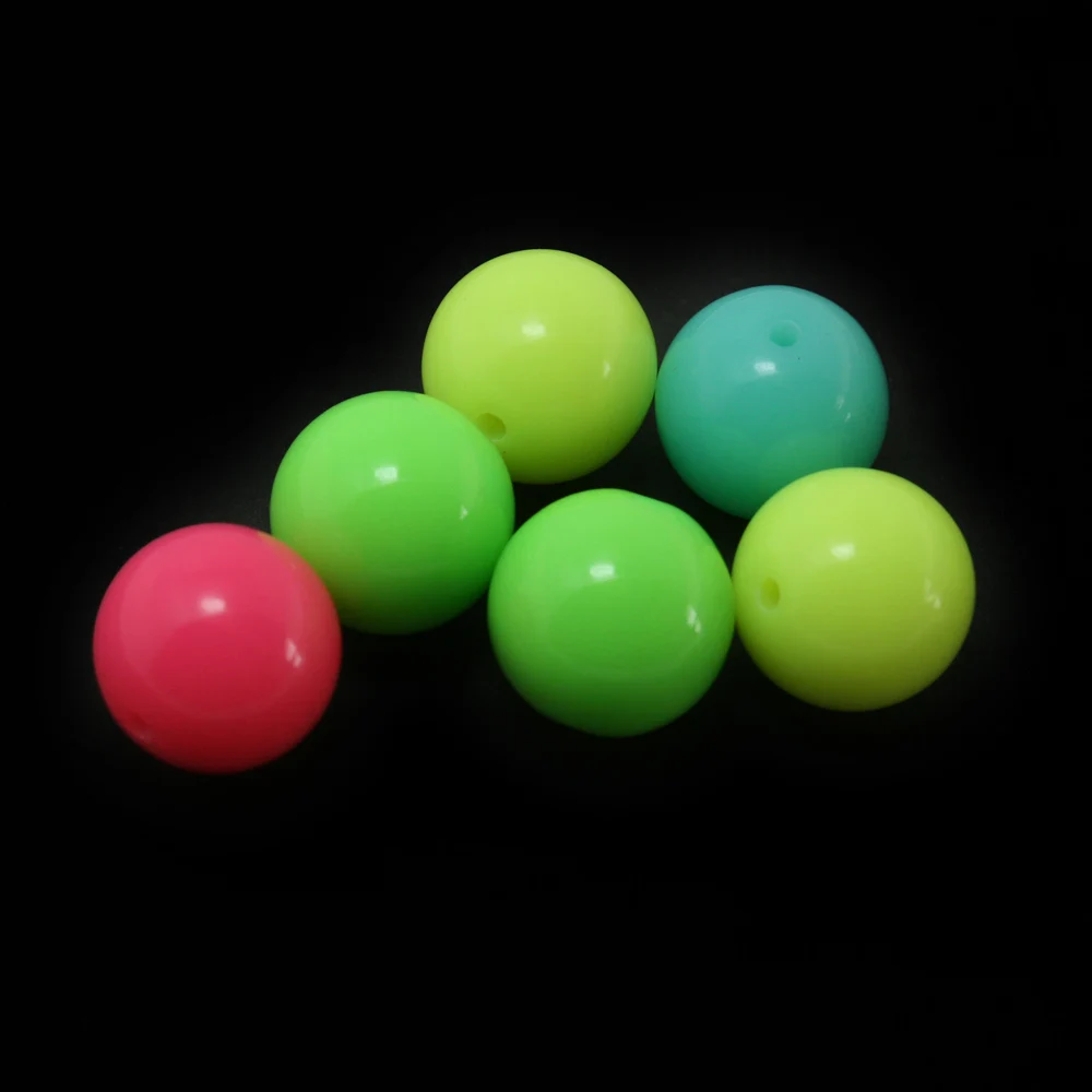 NiceBeads 16 мм акриловые бусины 20 шт./лот модные красивые свободные неоновые DIY