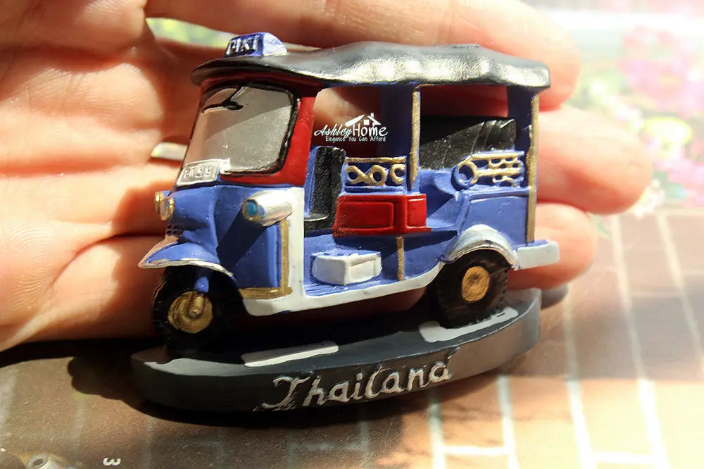 Thailand Tuk туристический сувенир для путешествий 3D декоративный магнит