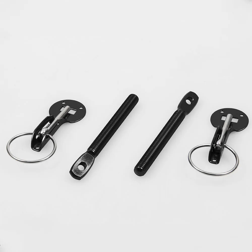 Универсальные зажимы из алюминиевого сплава для фиксации капота комплект