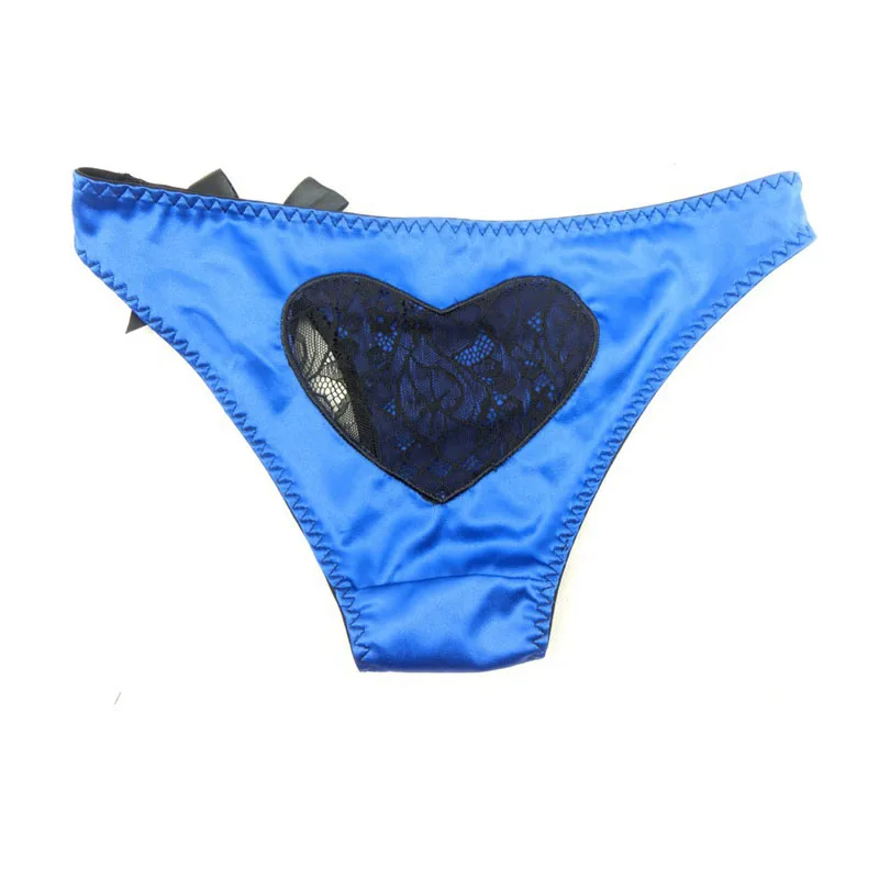 2 шт./упак. женские трусы нижнее белье атласные сексуальные кружевные прозрачные