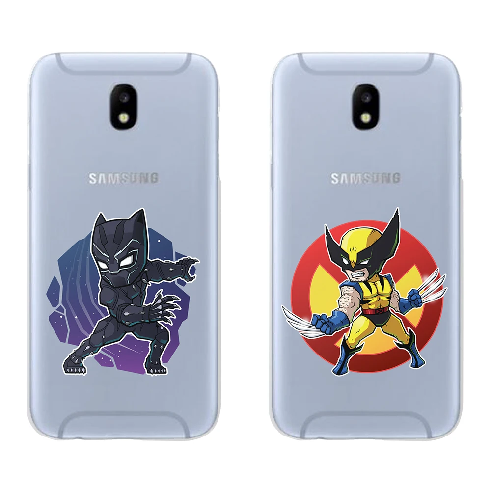 Чудо Мстители Железный человек Капитан Америка Человек-паук Модный чехол для