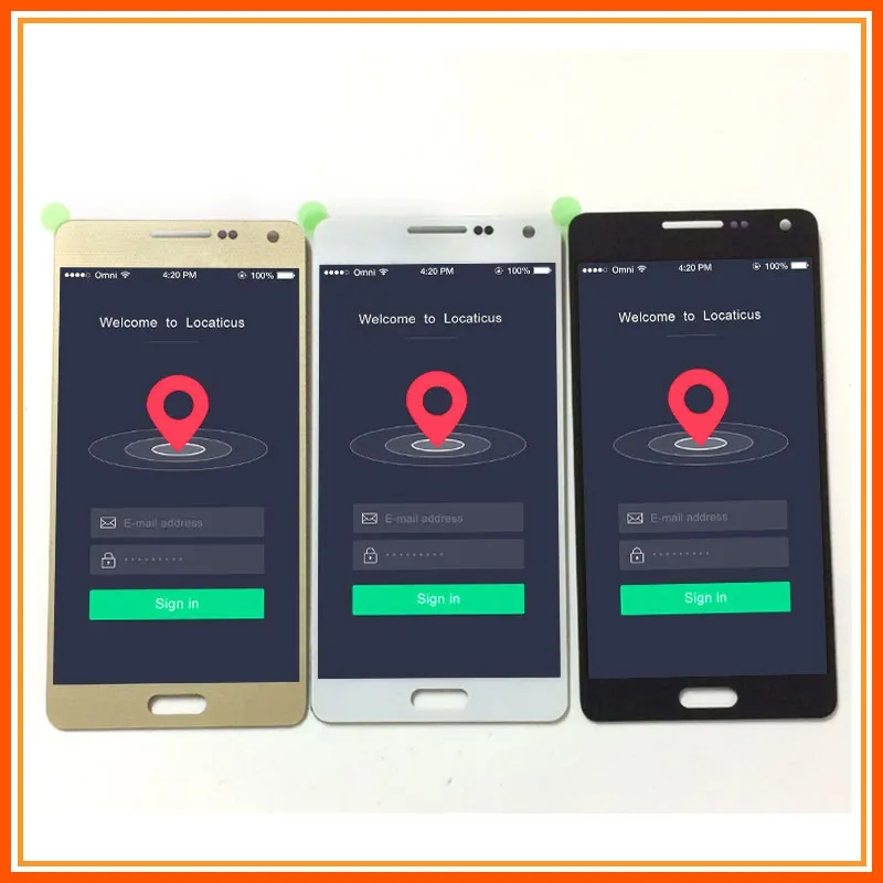 3 вида цветов для Samsung Galaxy A5 2015 A500 A5000 A500F A500FU A500M A500H A500Y A500FQ ЖК дисплей Дисплей +