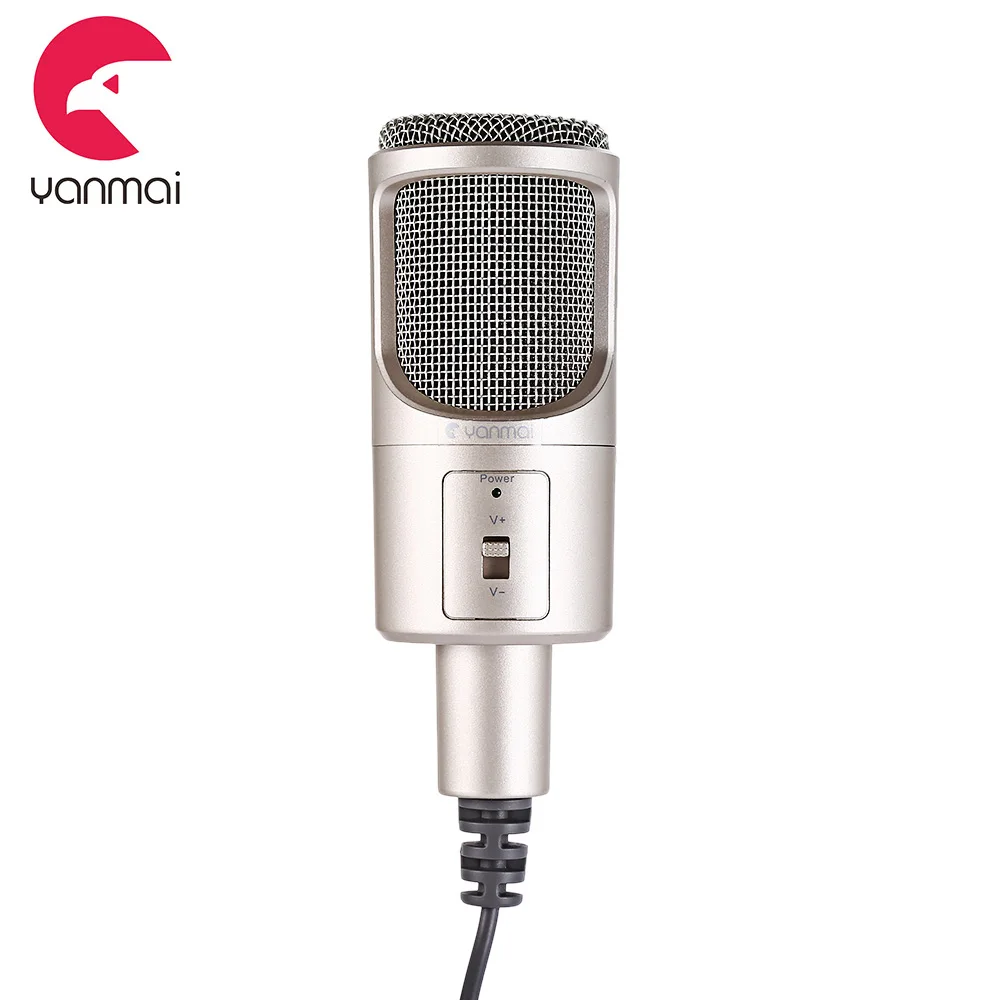 Yanmai SF-960 профессиональный микрофон omidirectional узор конденсатора Micro Телефон с