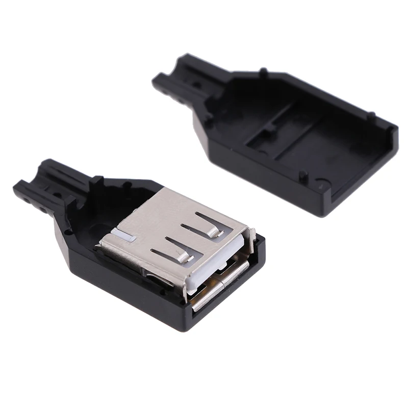 10 шт. Женский 4 контактный USB коннектор|Соединители| |