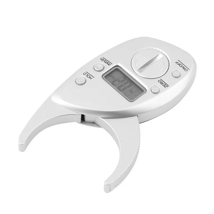 High Quality 1pc Body Fat Caliper Monitors Electronic Digital body fat analyzer + Tape Measure Pack Skin Muscle Tester |
