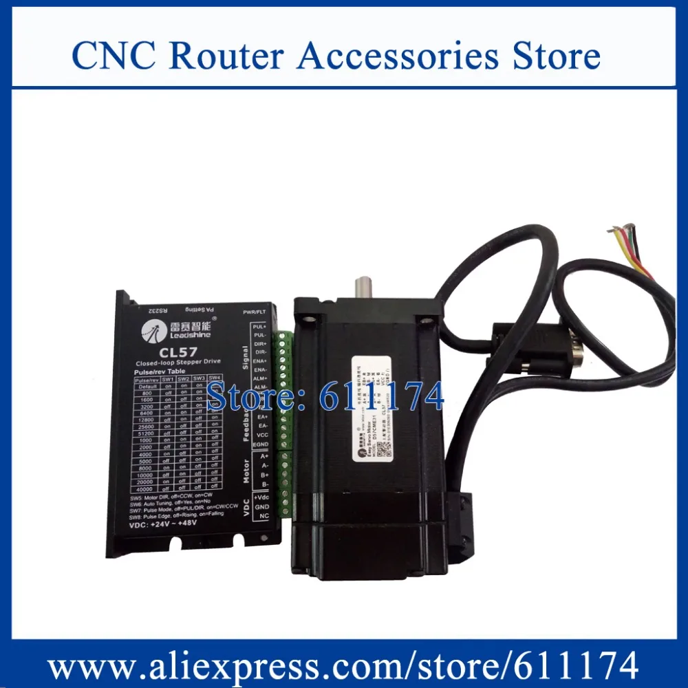 

Leadshine 2 phase D57CME31 + CL57 3.1N.m closed loop stepper motor and driver