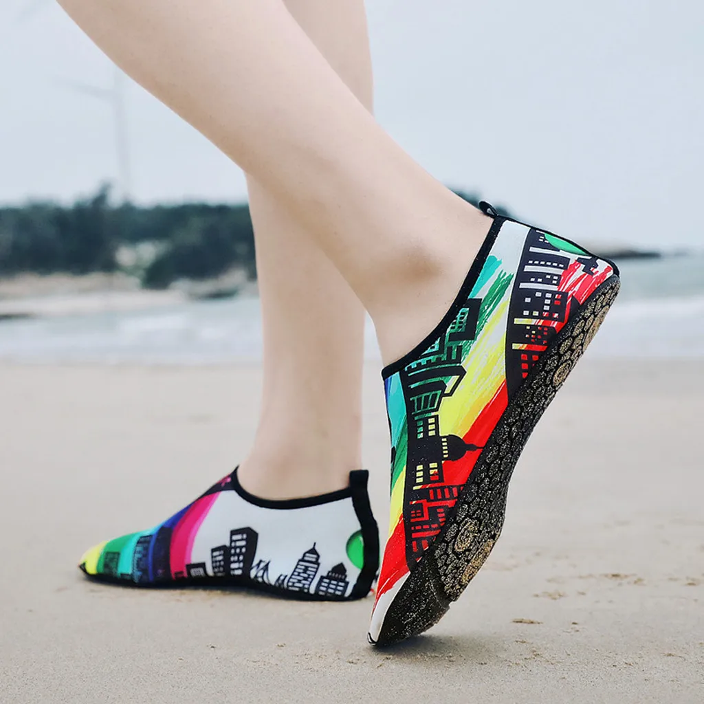 Летние пары быстросохнущие Аква носки Босиком пляжный плавательный для серфинга