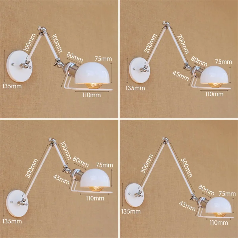 Белый винтажный индустриальный стиль чердак креативная Минималистичная