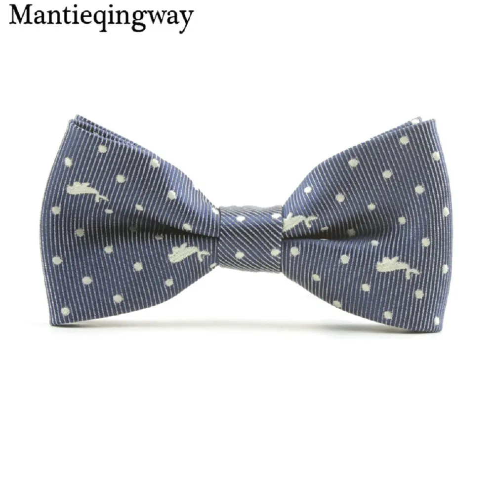 Mantieqingway полиэфир дети лук Галстуки Для Свадьба Нижнее белье с рисунком из мультфильма и бантом, для малышей, с бантом, смайлами для детей, Noeud Papillon галстук-бабочка - Цвет: 181