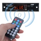 12 В беспроводной Bluetooth аудио декодер плата модуль Автомобильный MP3 плеер MP3 WMA WAV AUX 3,5 мм USB TF FM декодер плата DIY динамик для C