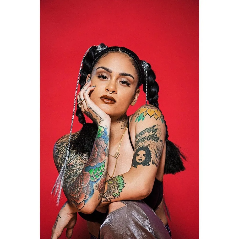 Новый постер Kehlani Rap Music Singer Star Girl Шелковый художественный настенный стикер