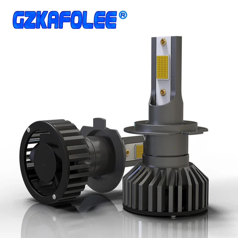Мини Canbus H4 H7 светодиодный фар автомобиля 12V 24V 80W 12000LM H1 H11 HIR2 H16 9005 HB3 9006 HB4 H8 4300K 6000K 8000K Аксессуары для ламп