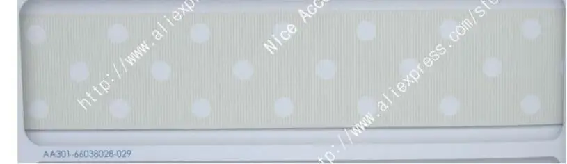 26 1-1/2 ''38 мм полиэстер горошек печатные корсажная лента пятна dotty ленты для волос аксессуары - Цвет: 26