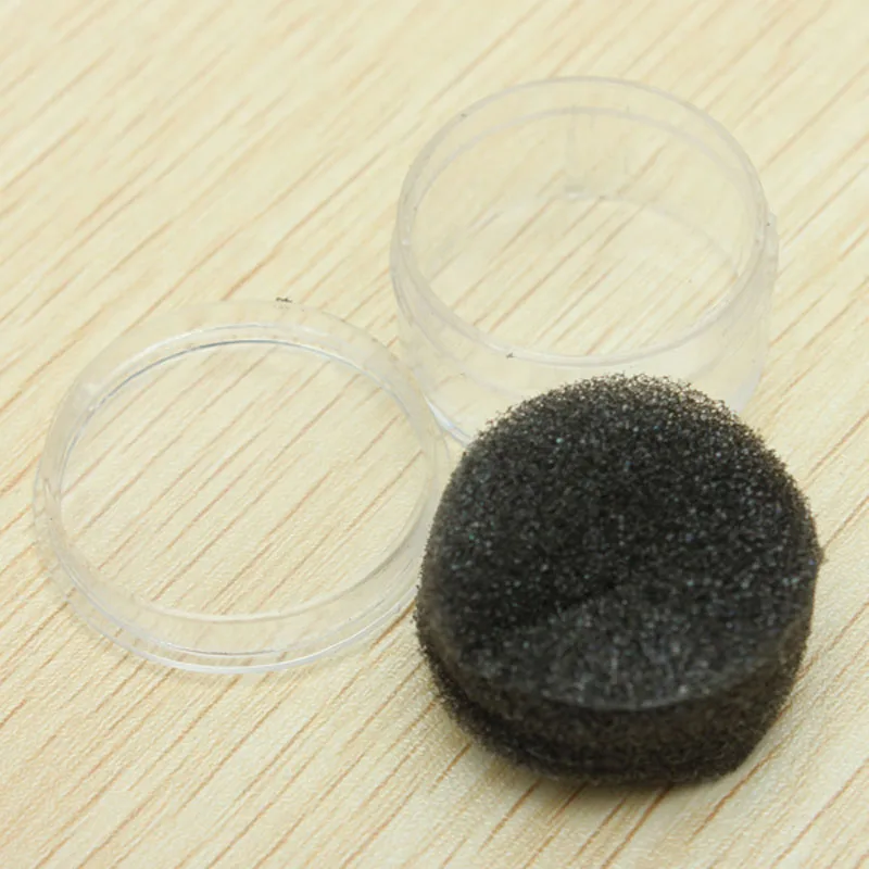 50 горшков для дизайна ногтей маникюрный пустой Блестящий пылезащитный порошок