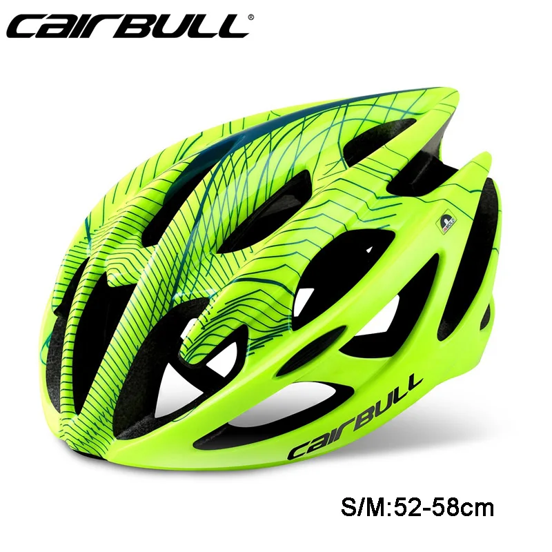 Green M Велосипедный шлем 21 вентиляционные отверстия дышащий MTB дорожный велосипедный шлем для мужчин и женщин Сверхлегкий защитный шлем Casco PC+ EPS велосипедный шлем - Цвет: Green M