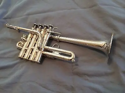 Kanstul модель 1520 г / A B сид flat профессиональный пикколо труба|trumpet cleaning|trumpet bathtrumpet red |