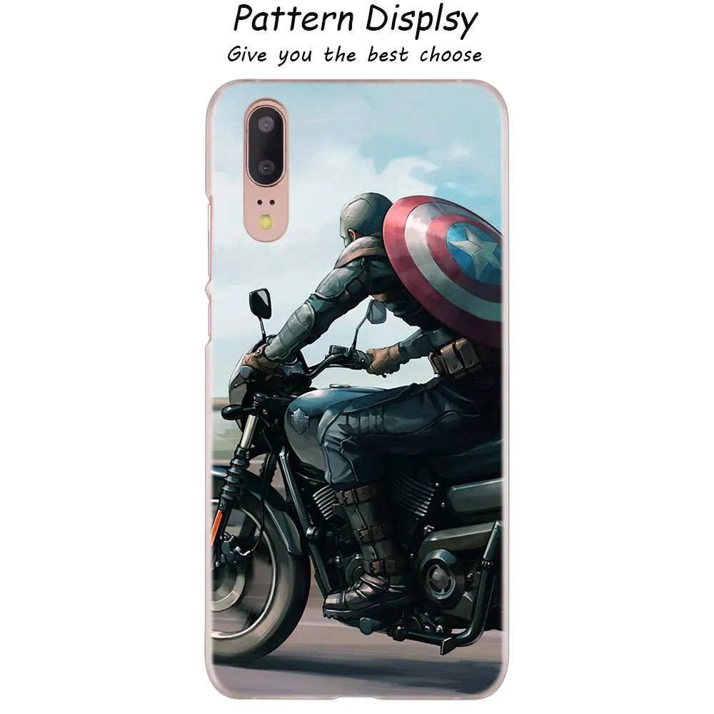 MLLSE классический мотоцикл модный прозрачный чехол для huawei P30 P20 P10 P9 P8 Lite P30 P20 мини-видеокамера-регистратор с креплением к P Smart плюс крышка Лидер продаж