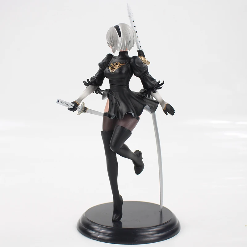 25 см NieR Automata jorha № 2 Тип B 2B Banpresto ПВХ фигурка Коллекция Модель игрушки куклы Подарки для детей