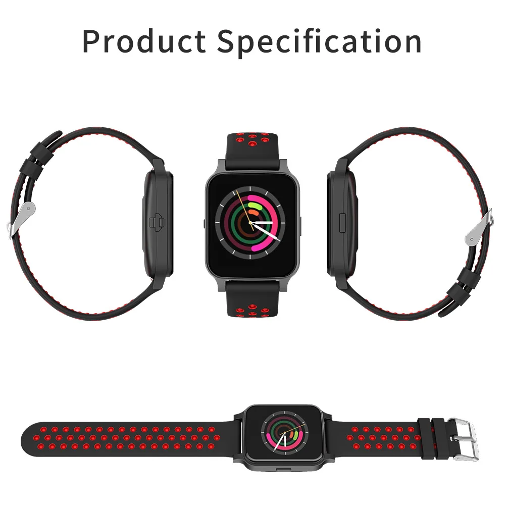 

Smart Watch men Wristband Bluetooth Call Heart Rate Blood Pressure Blood Oxygen Detector Alarm Clock for Xiaomi Mi3
