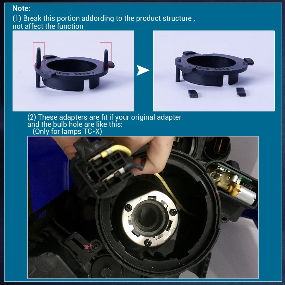 TC-X led автолампы 12 в для Хендай Велостер/Купе/Соната 9 светодиодные лампы авто Н7 12V
