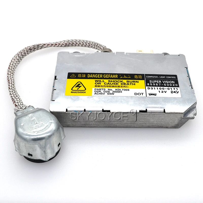 Ксеноновый балласт SKYJOYCE D2S D4S 55 Вт блок контроллера OEM DDLT003 85967 52020 50020 45010 для Toyota