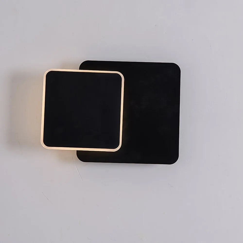 Креативная прикроватная настенная лампа вращающаяся в гостиной светодиодный