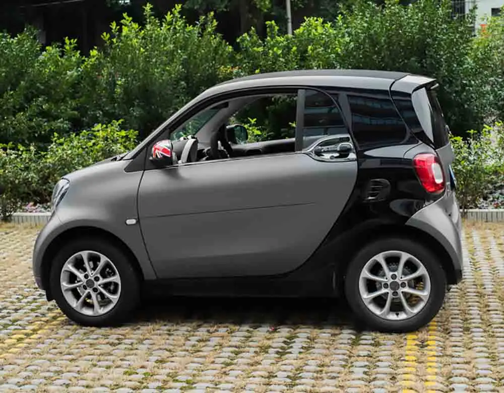 Для Mercedes-Benz Smart Fortwo 453 задняя воздушная декоративная рамка выпускного отверстия Наклейка 3D воздушная розетка Защитная крышка автомобильные аксессуары