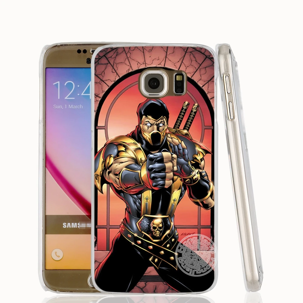 HAMEINUO Scorpion Sub Zero Mortal Kombat x чехол для сотового телефона Samsung Galaxy A3 A310 A5 A510 A7 A8 A9 2016