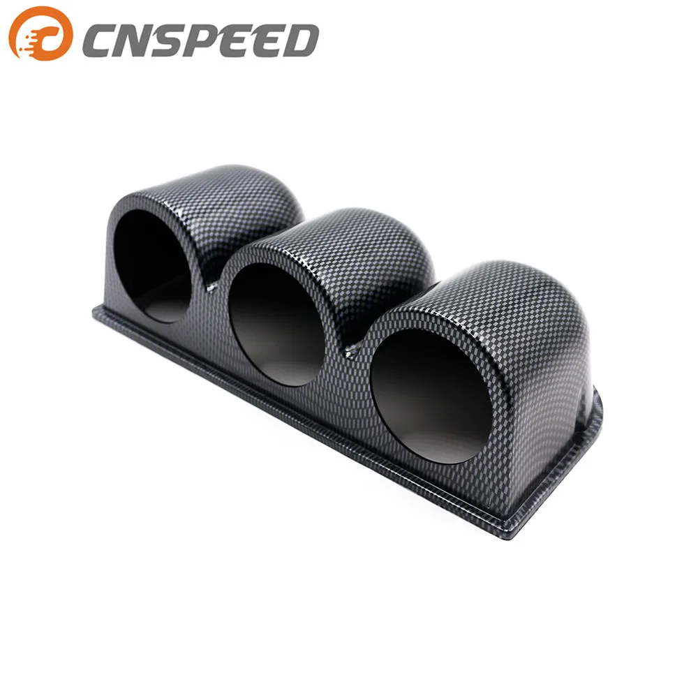 CNSPEED автомобильный держатель измерителя 2 &quot(52 мм) карбоновый Цвет Тройное