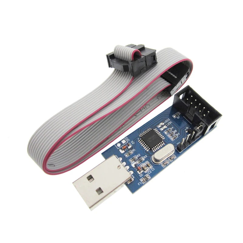 10 Лот Новый USBASP USBISP AVR программатор USB ISP ASP ATMEGA8 ATMEGA128 Поддержка Win7 64K|win7| |