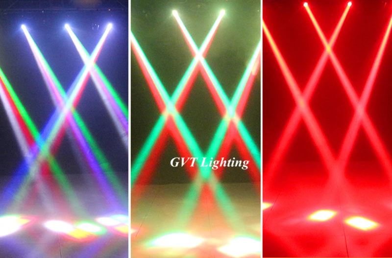 DMX512 вращающаяся RGBW сценическая лампа с эффектом 10 Вт светодиодный луч