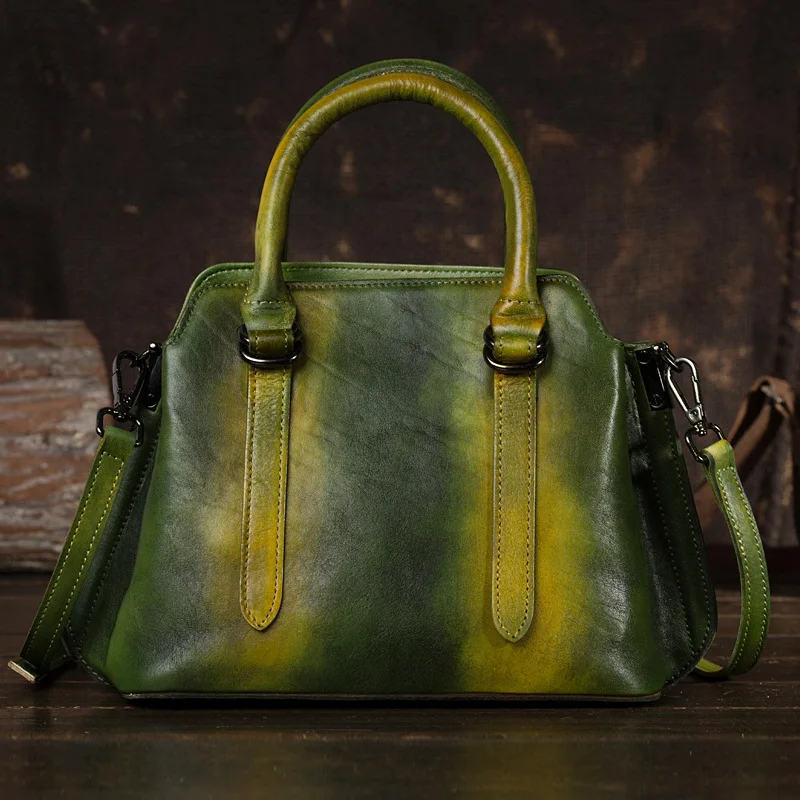 Norbinus винтажная сумка через плечо женская брендовая из натуральной кожи сумки от