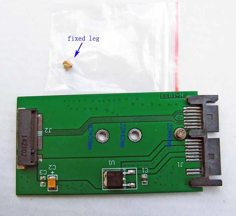 Адаптер M.2 NGFF SSD на micro sata 1 8 дюйма | Компьютеры и офис